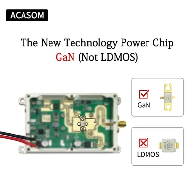 400MHz 500M 50W GAN 450M Drone Jammer Module با پوسته آلومینیومی