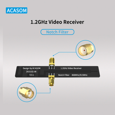 از بین بردن تداخل فیلتر نوچ باندپاس 1080MHz برای قطعات بدون سرنشین 868/915GHz