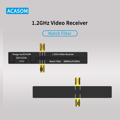 از بین بردن تداخل فیلتر نوچ باندپاس 1080MHz برای قطعات بدون سرنشین 868/915GHz