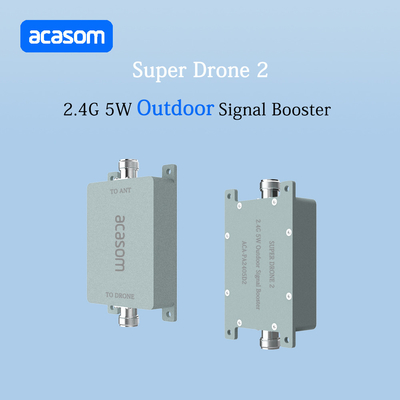 2.4G 5W تقویت کننده سیگنال ابر بدون سرنشین در فضای باز 2.5dB سر و صدا و 1 μS تاخیر زمان سوئیچ