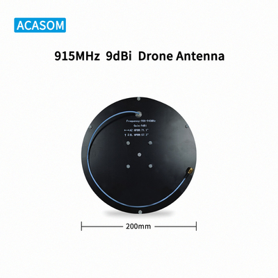 عرض پرتو عمودی 57.3° 9dBi FPV آنتن بدون سرنشین برای UAV با SMA مرد