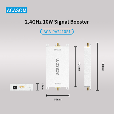تقویت کننده سیگنال بدون سرنشین 2.4GHz 10w 20w 40w 100w تقویت کننده با عملکرد اختلال
