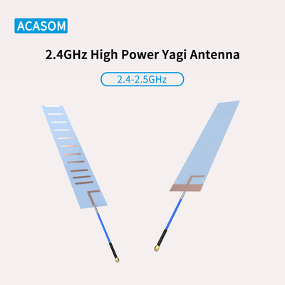 RFSMA مرد Yagi Drone Jammer آنتن 50 اوم 13 دی بی آی افزایش بالا