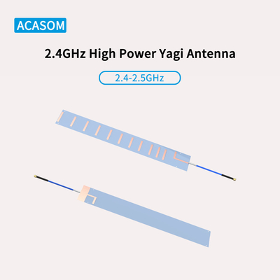 RFSMA مرد Yagi Drone Jammer آنتن 50 اوم 13 دی بی آی افزایش بالا