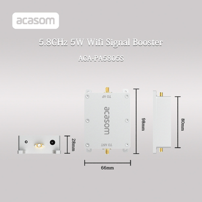 5w 5.8GHz Signal Booster Range Extender برای دامنه فرکانس 5.725-5.85GHz