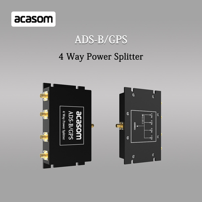 تقسیم کننده 4 راه برای سیگنال های ADS-B و GPS 800-2150MHz N اتصال زنانه ورودی پایین