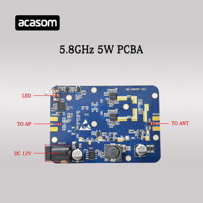 اجزای تقویت کننده سیگنال 5W RF برای ماژول بی سیم وای فای 5.8GHz