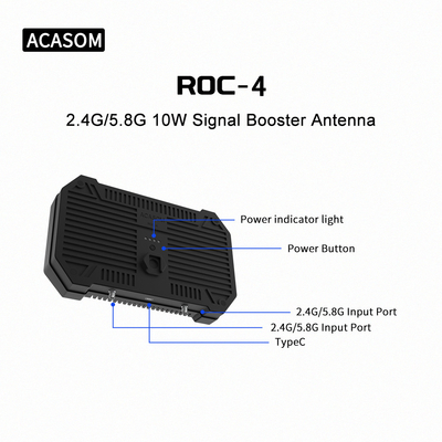 تقویت کننده سیگنال دو باند 10 وات برای DJI Drone Mavic Phantom Avata FPV Range Extender