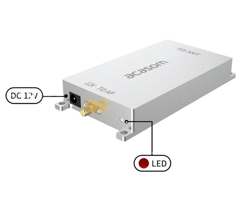 20 وات 5.8GHz بدون سرنشین سیگنال تقویت کننده تقویت کننده ورودی قدرت پرتاب حداقل 5dBm حداکثر 22dBm