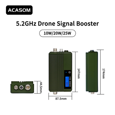 افزایش دهنده سیگنال خفیف 10W 5.2GHz برای پرواز دورتر
