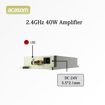 تقویت کننده FPV شیل آلومینیومی با 2.4G 40W 24V برای پروازهای دور