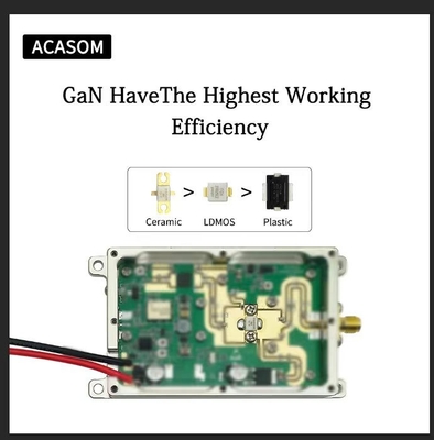 1250MHz-1450MHz ماژول جمر سیگنال 50 وات 1.3GHz برای هواپیماهای بدون سرنشین