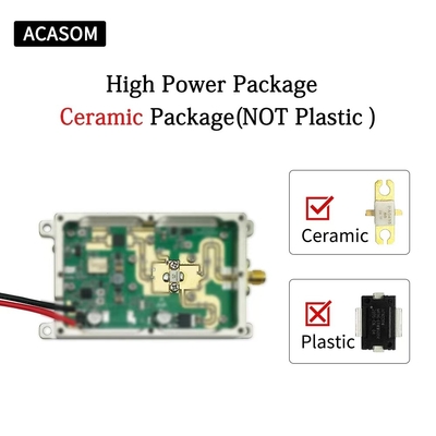 400MHz 500M 50W GAN 450M Drone Jammer Module با پوسته آلومینیومی
