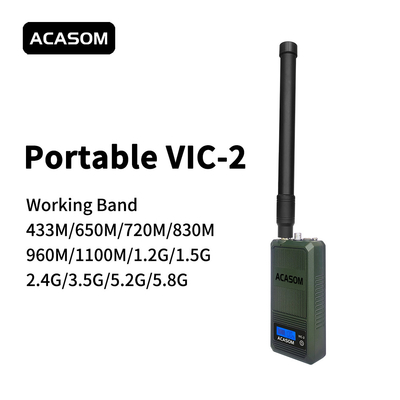 800MHz-900MHz قابل حمل ضد بدون سرنشین مزاحم آب کارایی بالا