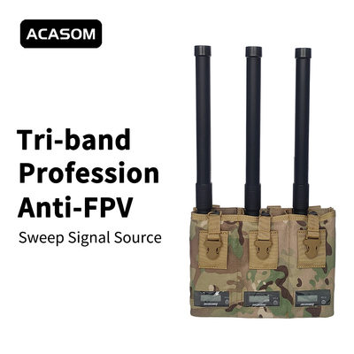 2350MHz-2550MHz 50 وات قابل حمل Drone Jammer منبع سیگنال RF با قدرت بالا