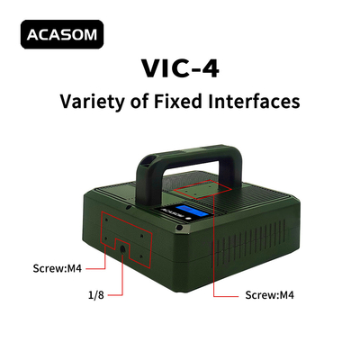 ضد FPV Drone Portable Jammer 4 باند برای سیگنال دور دراز 700M 800M 900M 1000M